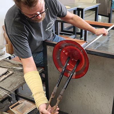 Fourth slide Aaron working